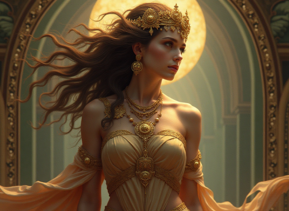 Greek Goddess Abundantia