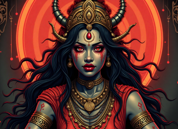 Maa Kali Card